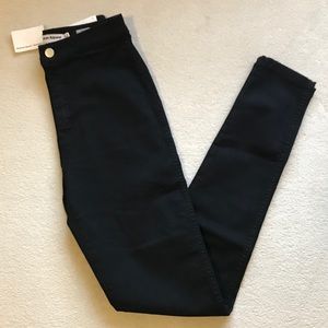 American apparel high waist easy jeans.